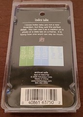 4 Packs Heidi Swapp Index Tabs Craft Embellishment – Sports, Love, Emotions #7