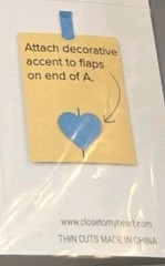 Close To My Heart Thin Cuts Pull Tab Interactive Card Die Set Z4613 Scrapbooking