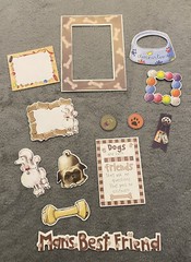 Dog / Pet Themed Stickers Accents & Appliques Scrapbook Craft Lot of 77