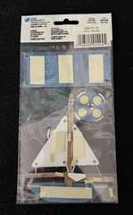 Paper Bliss Sailing 4 Pieces Scrapbooking Embellishments Boat Sailboat
