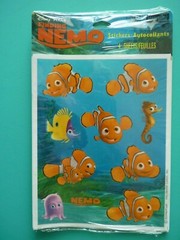 Vintage Hallmark Stickers FINDING NEMO Disney Pixar Sealed Pkg (4) Sheets