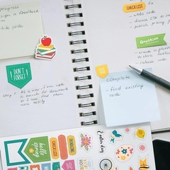 24 Sheets Seasonal Holiday Planner Stickers for Scrapbooking & Calendar