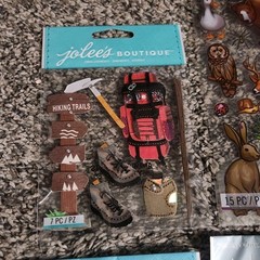 Lot Of Misc Craft Book Stickers Recollections K&C Sticko Jolees