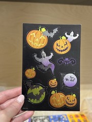 vintage halloween stickers lot Hallmark AGC 15 Full Sheet 3 Partial 236 Total