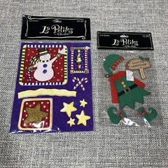 The Paper Studios La Petites Classic Christmas Decor 3-D Stickers Scrapbooking