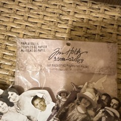 Tim Holtz Idea-ology Paper Dolls 107 pieces