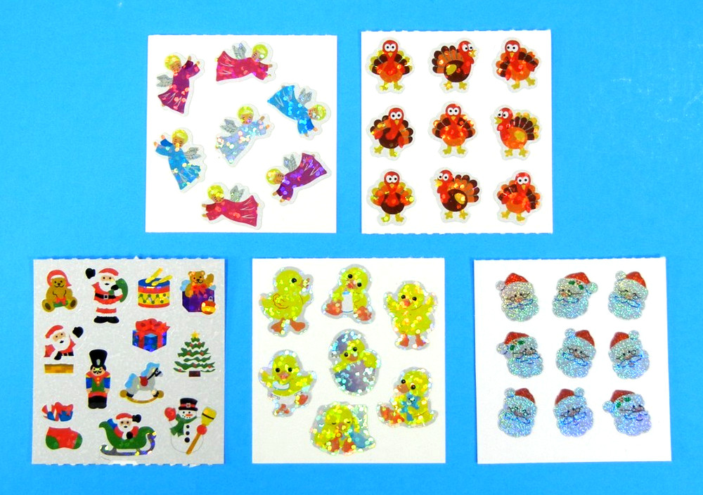 Sandylion Holidays Prismatic Sticker Mod Lot Of 5