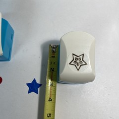 Lot Of 4 Momenta Punches For Cards/Papercrafts Snowflake Heart Star Flower Leaf