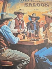 30 Pgs Of Washi Stickers & 20 Sheets Of Ephemera Papers New Style Wild Wild West
