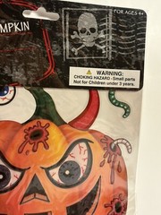 2020 Halloween Stickers glitter demon Pumpkin JackOLantern decor carving accents