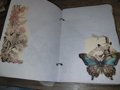 Vintage Butterfly Junk Journal Scrapbook USA Seller