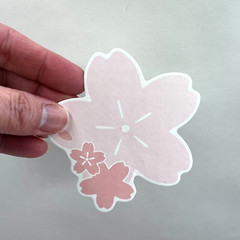 Sakura Cat Cherry Blossom Memo Note Sheets Cute Kawaii Scrapbooking Planners