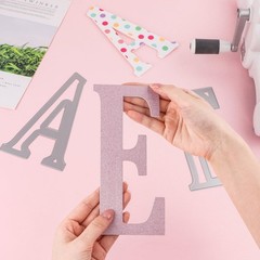 26 Alphabet Metal Cutting Dies for Card Making, DIY Scrapbooking & Paper Crafts