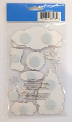 Merry Christmas Scrapbooking Stickers By Paper House Tree Wreath Stocking