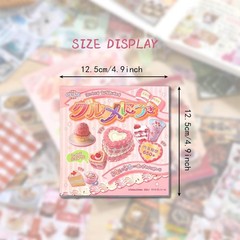 650+ Pcs Japanese Sticker Book- Aesthetic Cute Y2K Retro Sticker Book – Japanese