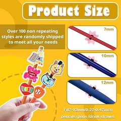 160 PCS Cute Pencil Topper Decoration, Random Different Pen Topper Decoation,…