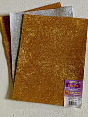 Craft Lot Supplies – Paper, Glitter Sheets, Stickers, Wood Ducks