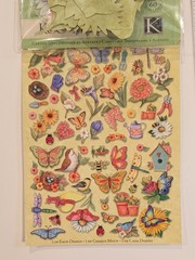 Susan Winget Spring Blossom Icon Die-Cut Cardstock & Acetate By K&Company RARE