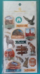 PAPER HOUSE NATIONAL PARKS STICKER SET~ZION~BRYCE CANYON