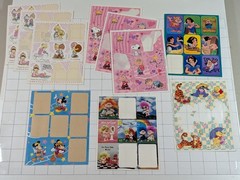 Mixed Lot of Partial Sheets – Vintage Stickers Various Themes 1980’s