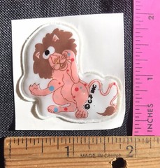 Lot of UNOPENED PACKAGED 6 pieces VINTAGE PUFFY STICKERS kids fun party favors