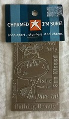 NEW Charmed I’m Sure! Snap Apart Stainless Steel Charms Acid Free Swimmer
