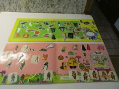 Vintage 1980’s Sticker Albums Books Lot Of 7 SW, GI Joe, Care Bears, Puffy, CP