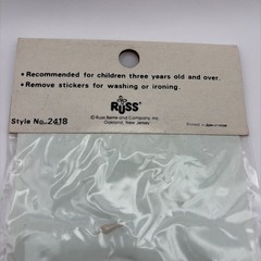 Vintage 1980s Russ Puffy Super Sport Stick On Stickers Google Eyes SEE PICS
