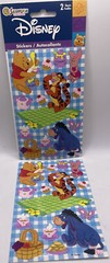 Winnie the Pooh Picnic Stickers Tea & Cupcakes Eeyore Tigger Piglet NIOP