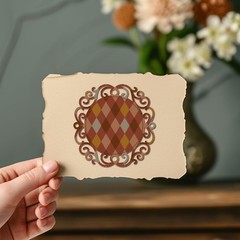Circle Lace Metal Die Cuts – Flower Border Cutting Dies for Scrapbooking & Card