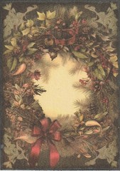 Junk Journal Art Cards, Vintage Traditional Christmas 10pcs, 4″ x 6″