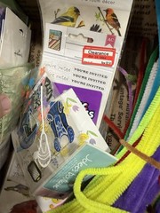 HUGE LOT Scrapbooking Paper Scraps and supplies 12″x12″x8″ BOX B2
