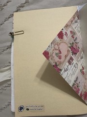 Pink Soft Cover Junk Journal Full of Decorative Ephemera