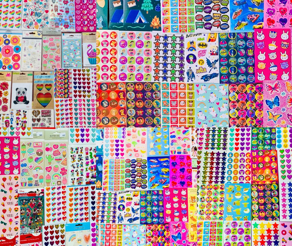 989+ Stickers New Full Sheets SANDYLION AMERICAN GREETING Studio Paper HallMark!