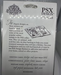 PSX Designs Stickers Pansy Frames Borders 6 Packs 2 Sheets Each Pack New