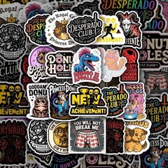 Dungeon Crawler Carl RANDOM Stickers Princess Donut New Achievement Vinyl Decals