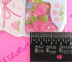 Cats & Candy Kawaii Sticker Flakes Pink Jar Packet