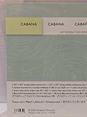 11 Creative Memories CABANA Double Dip Photo Mat Journaling Box Stickers LOT 11