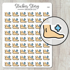 Podiatry Appointment Planner stickers