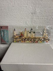 RARE Jolee’s Europe Scrapbooking Title Sticker European Travel Vacation