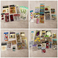 Lot Scrapbook Stickers Junk Journal Embellishments Jolees Boutique Sticko Mixed