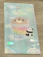 New Happie Scrappie Coffee Panda 🐼 Hobonichi Sticker Folder