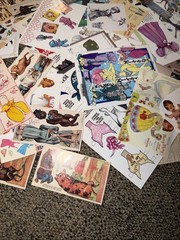 Vintage Paper Doll Theme Junk Journal Kit / Lot