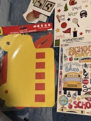 HUGE Bulk Scrapbooking Embellishments, Letters and Stickers Lot 100+ Items