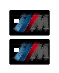 2 Premium Print M Series Bank Card Skins Small Chip. Read Instructions.