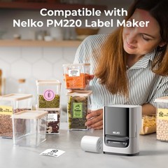 Thermal Labels for Nelko PM220 Label Maker, 2 inch (50mm) Round Thermal Label…