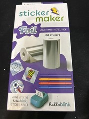 Hello Blink 80 Count Art and Design Maker Foil Sticker Maker Refill Pack 7A