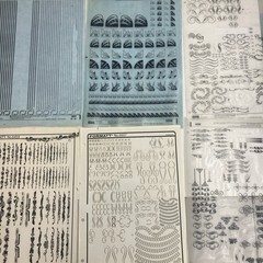 Letraset & Formatt Fancy Borders, Corners, Flourishes & Line Rule Sheets Lot 50+