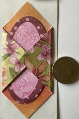 PRIMAVERA TAGS & POCKET Die-Cut Dimensional Stickers(4pc) •Journal•Card Making•