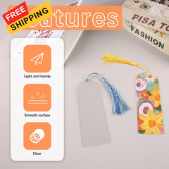 30 Pcs Clear Acrylic 5.9″ x 1.96″/15 x 5cm, 1mm thickness, Semicircle, 30